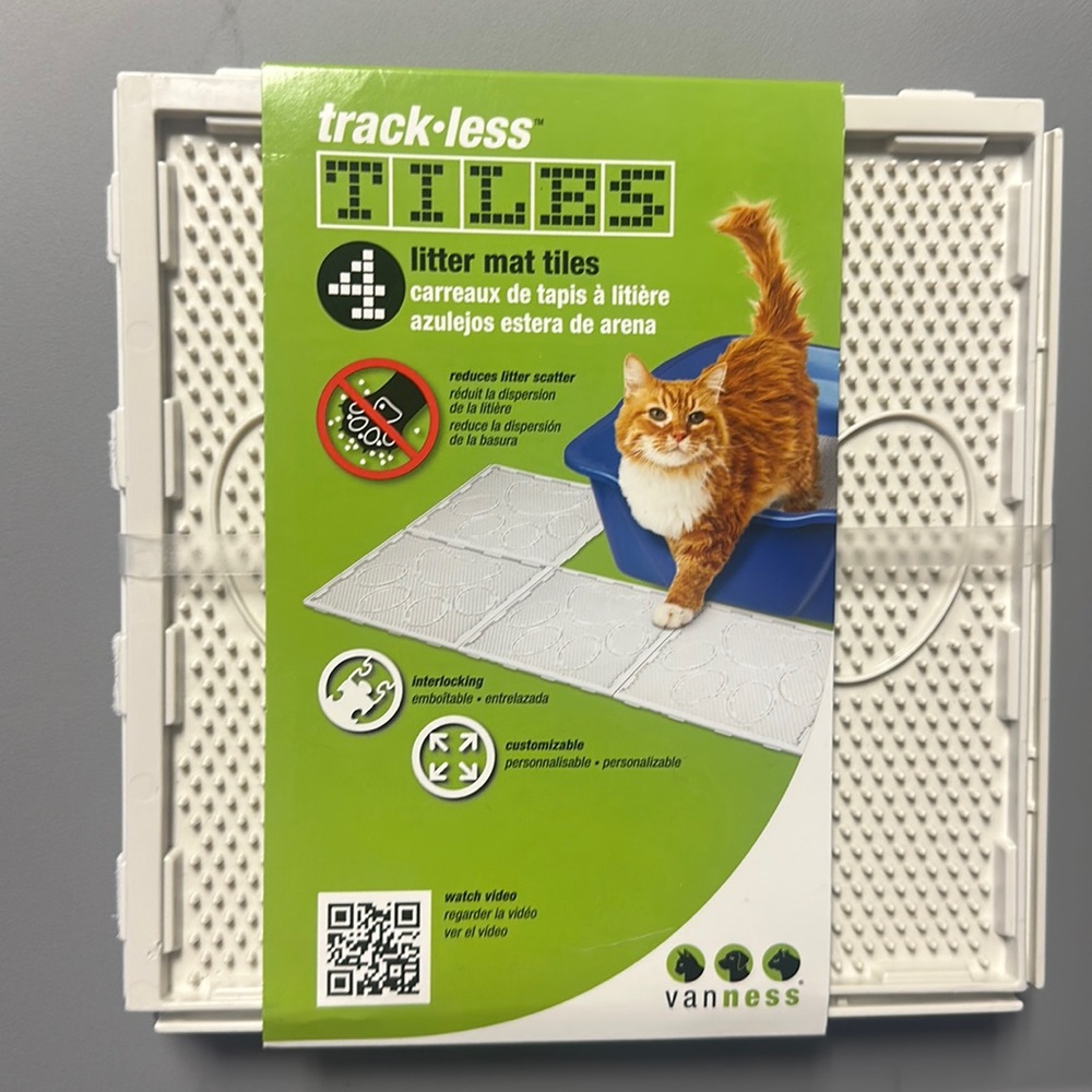 Trackless Tiles litter mats (NIP)